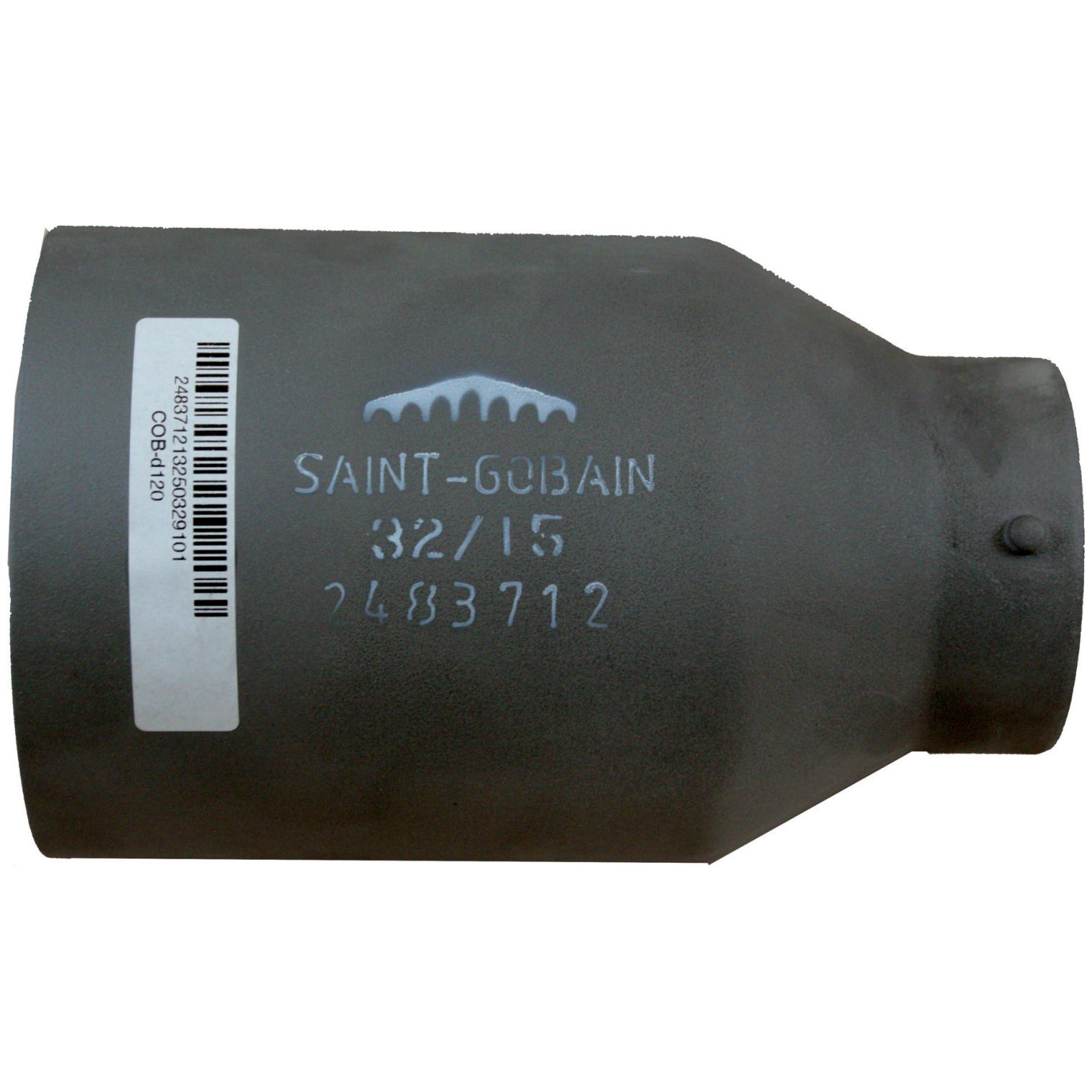 WOLF Flammrohr COB-40 120mm Keramik Ersatzteil Heizkessel 248371299