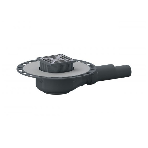 DALLMER Bodenablauf TistoPlan K 10 DN 40 DN 50 100x100 mm Polypropylen 513113