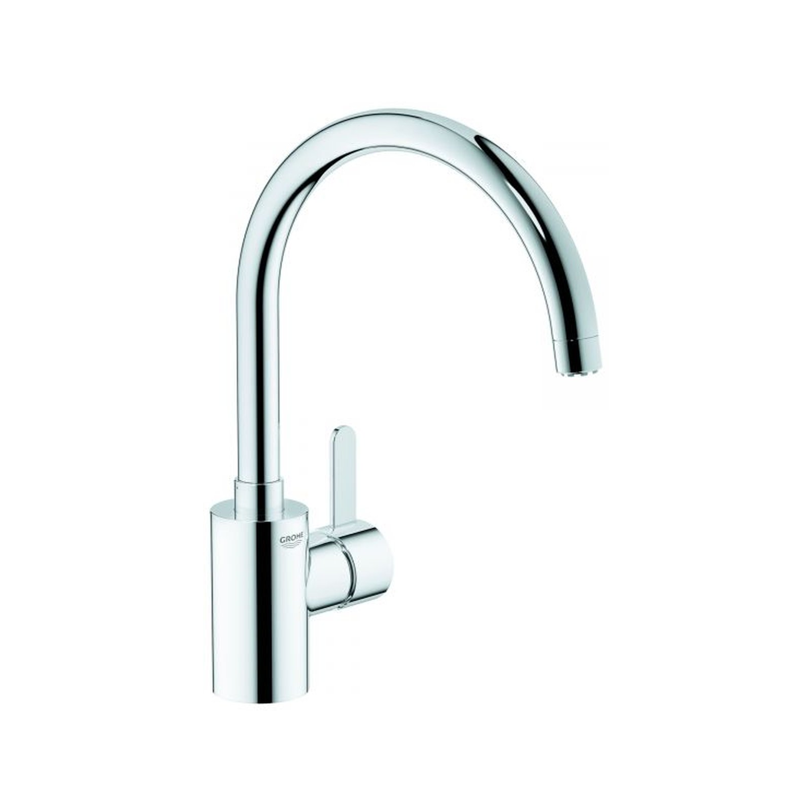 GROHE Spültischarmatur Eurosmart C 31180 Niederdruck hoher Auslauf schwenkbar Chrom 31180000