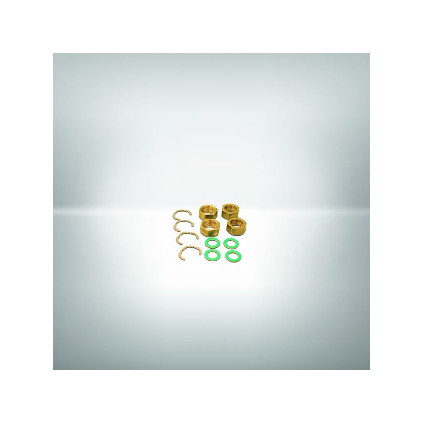 Armacell Fittings-Set DN 25 Armaflex DuoSolar VA 4-teilig Einlegeringe Überwurfmuttern Dichtringe SO-VA-FIT-25/4