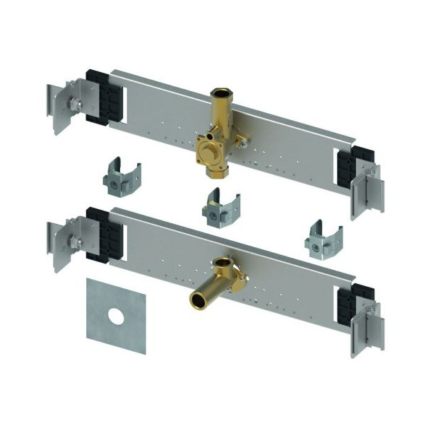 TECE Spülsystem Anschlusseinheit Urinal TECEprofil Spülergehäuse schallentkoppelt 1-2-Zoll 9020038