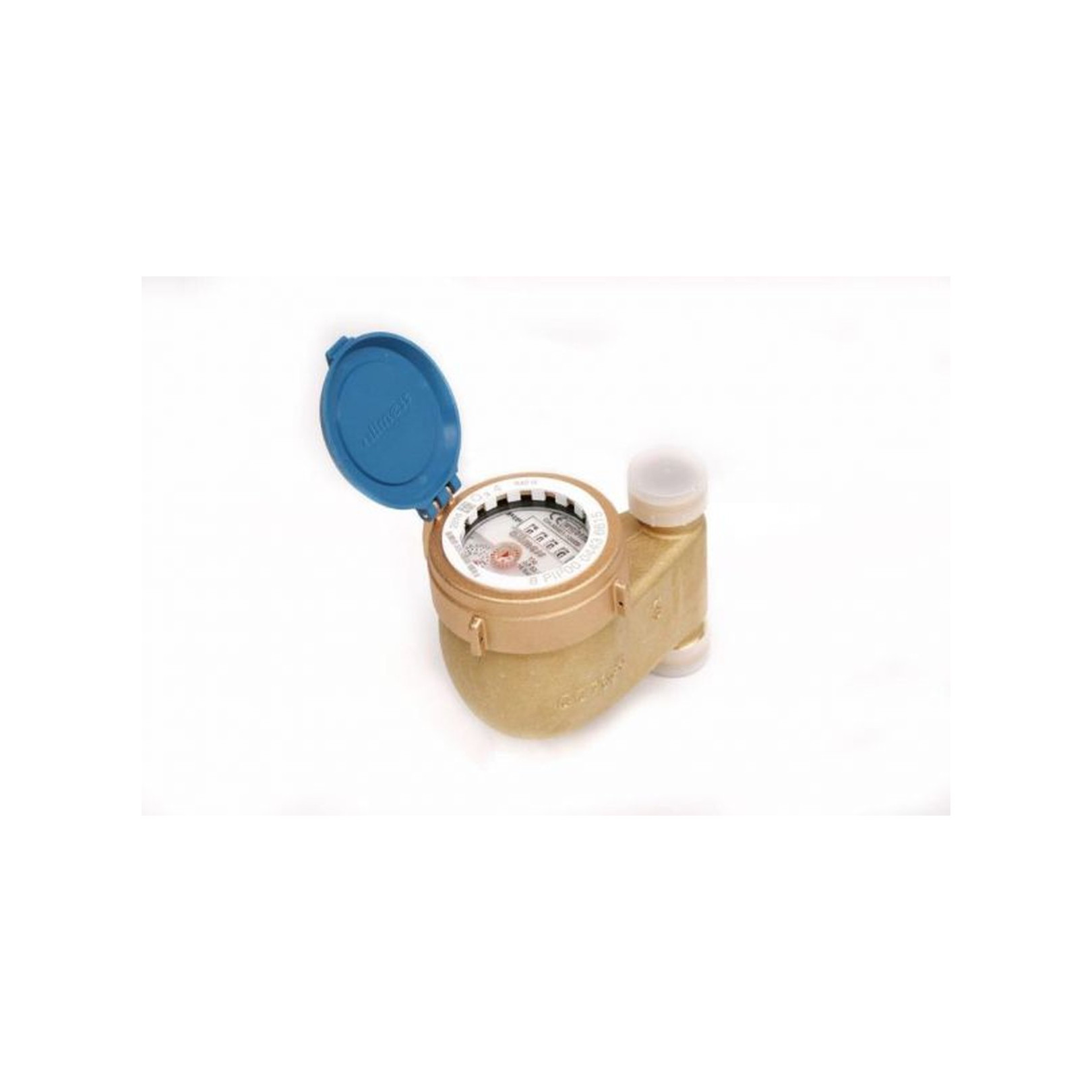 Allmess Mehrstrahl-Wasserzähler MNK7-10ST Nassläufer 1-Zoll 10-m3-h Steigrohr 1705110006