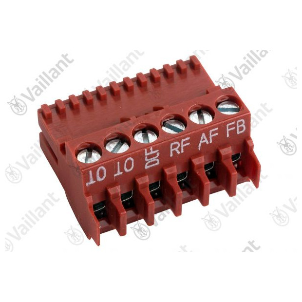 Vaillant Steckverbinder Rast 5 6-polig Zubehör Ersatzteil 252629