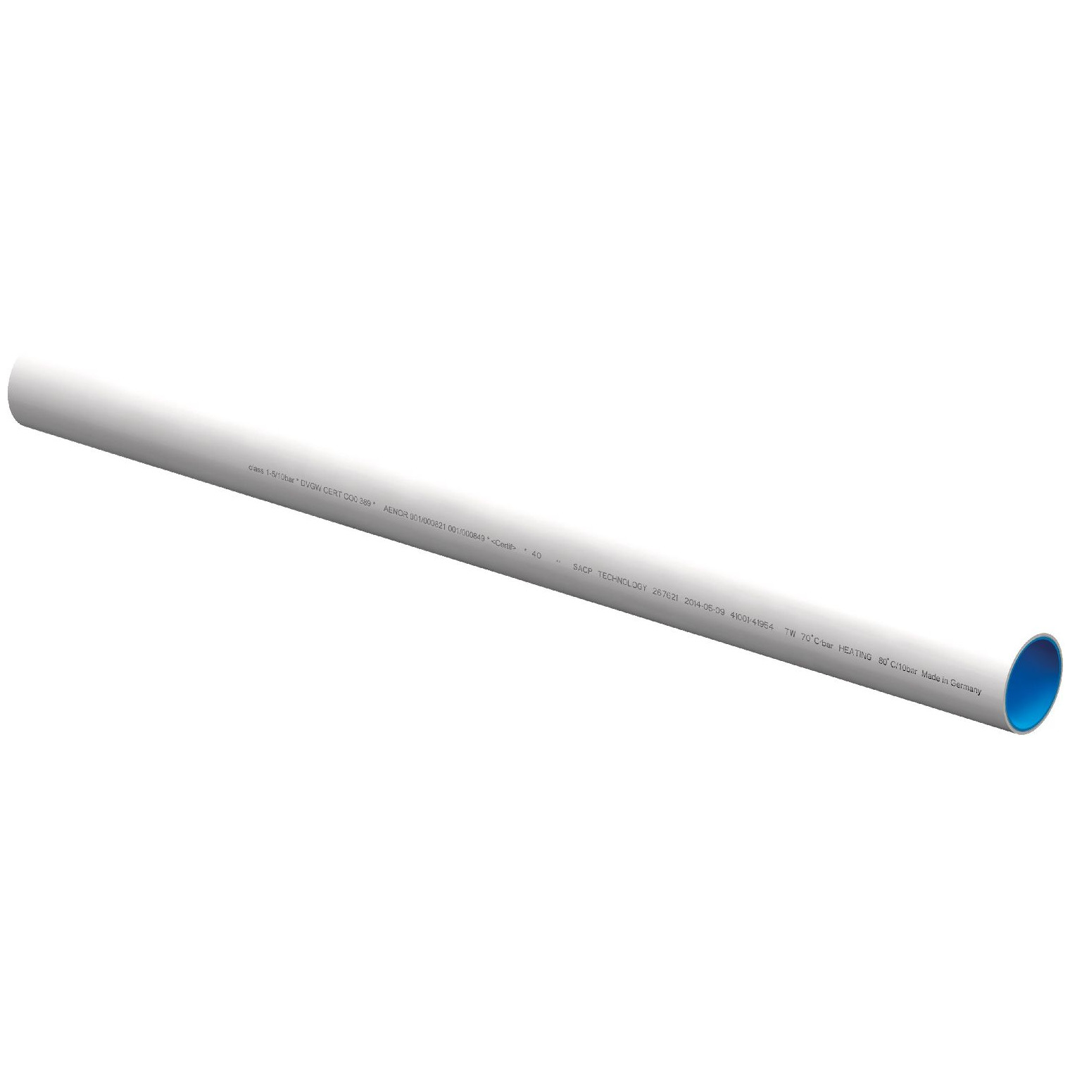 Uponor Mehrschichtverbundrohr Uni Pipe PLUS 16x2,0mm 5m weiß 5-lagig diffusionsdicht 25 Stück 1059572