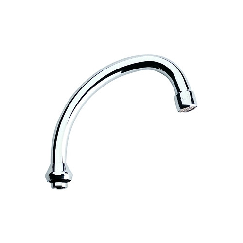 Grohe Rohrauslauf 13071 Ausladung 140 mm schwenkbar Innengewinde 3/4 Zoll Messing verchromt 13071000