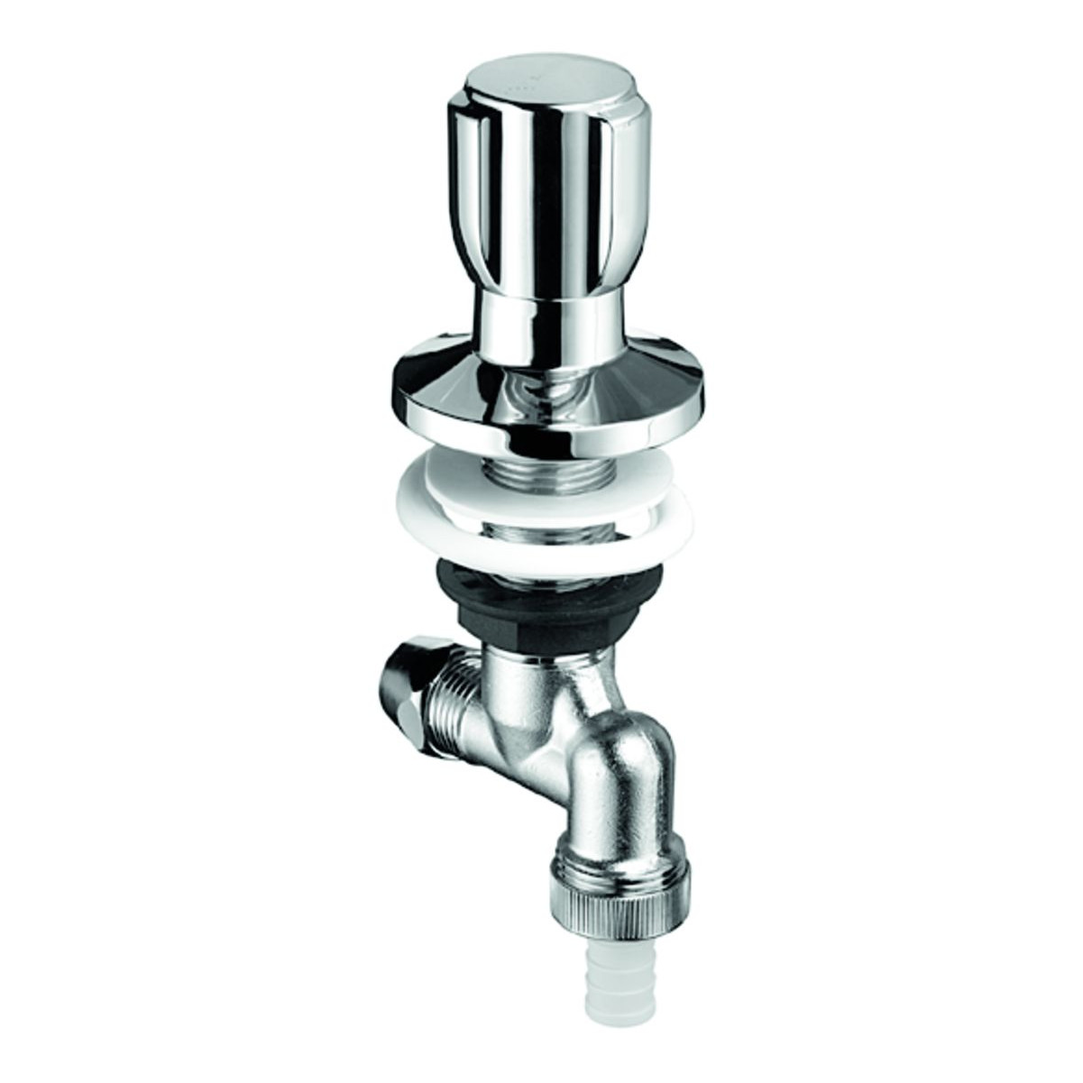 Schell Spültischventil COMFORT 1/2x10mm chrom Fettkammeroberteil Rückflussverhinderer 035000699