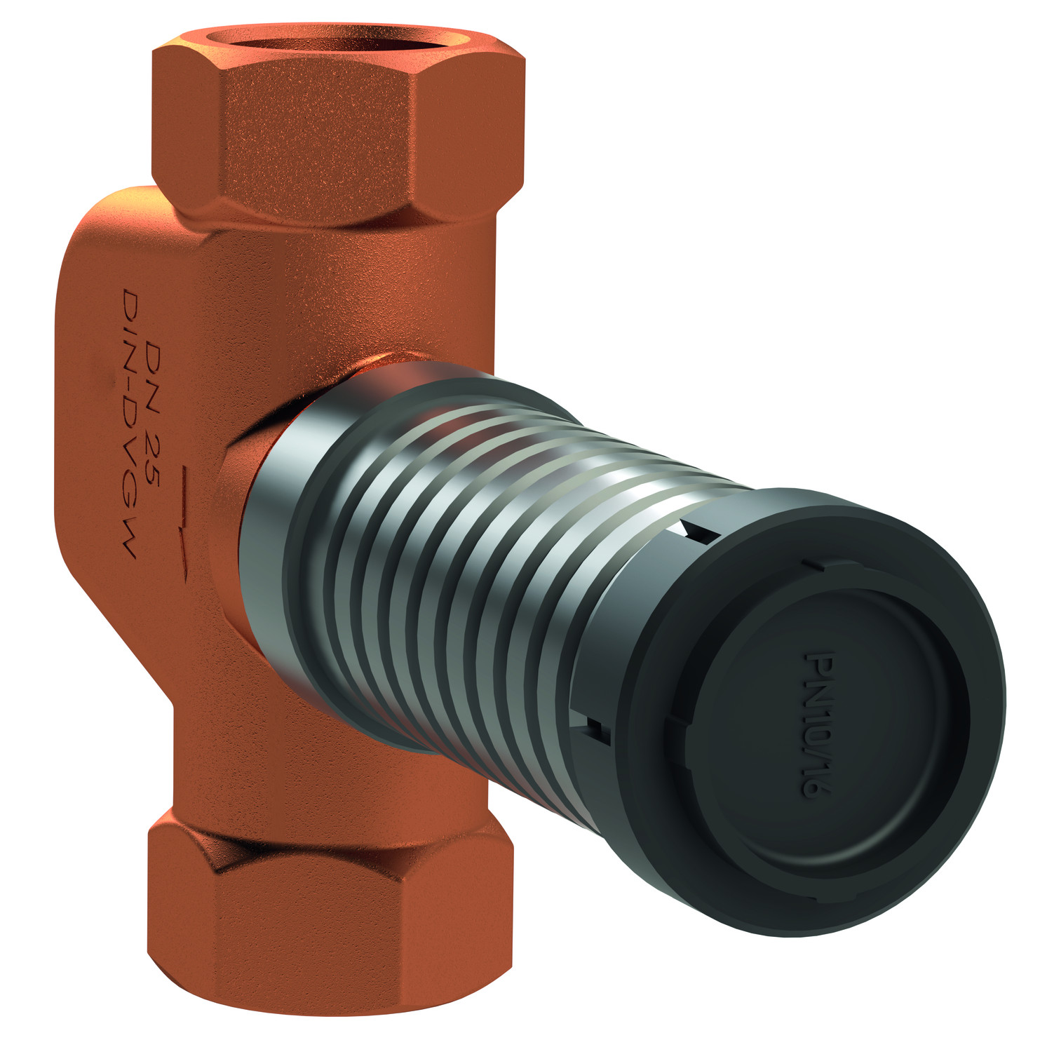 Kemper UP-PLUS Unterputzventil 5600102000 IG DN20 Rotguss Edelstahl EPDM