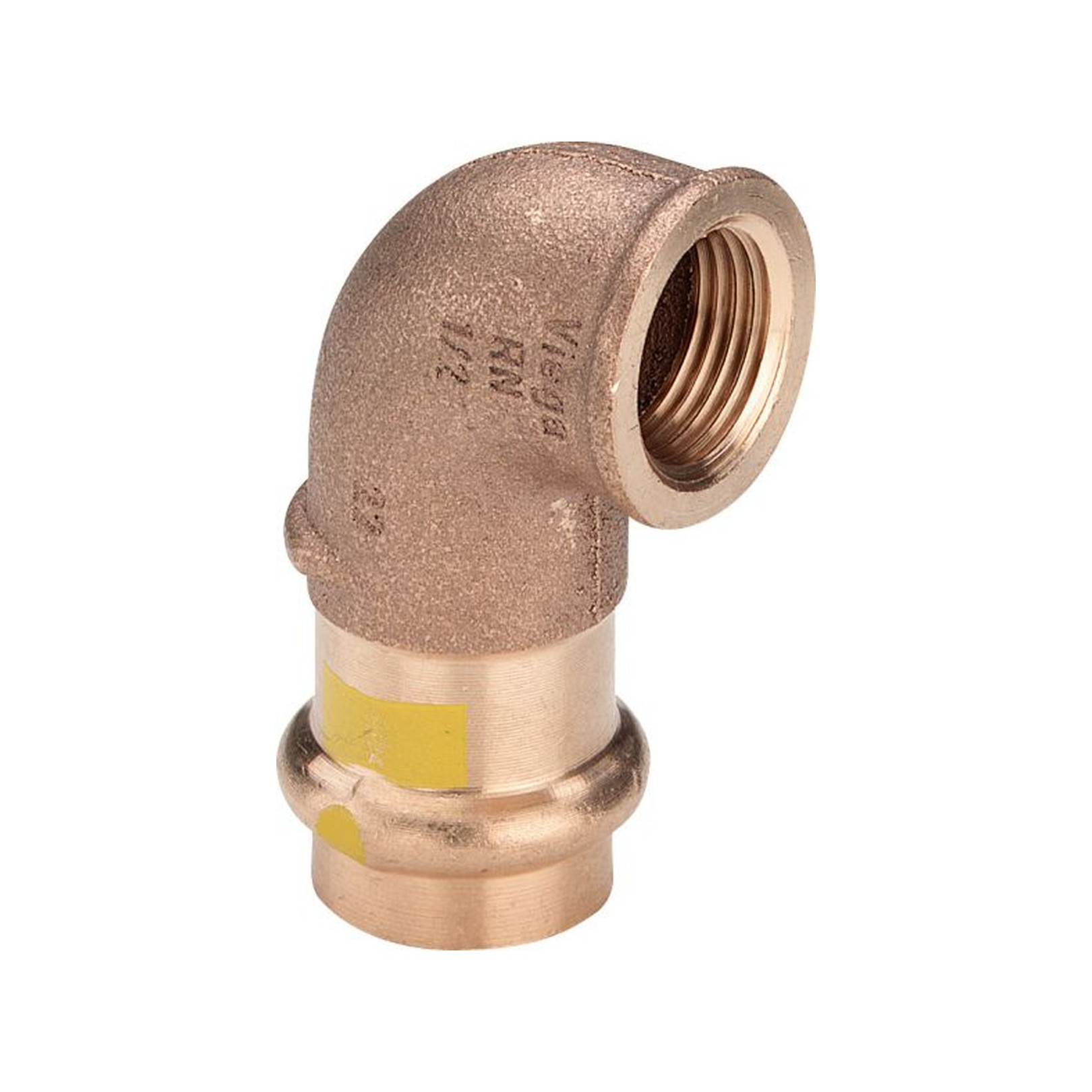 Viega Profipress G 2614.2 15x1-2 90Grad Rotguss Innengewinde Gas 345822