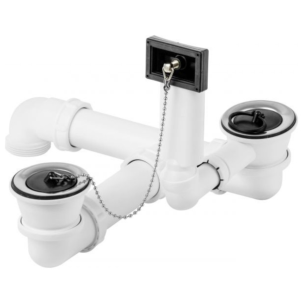 VIEGA Raumschaffer 7870.52 11-2-Zoll 70 Abwasser Ablaufbogen Edelstahl Ventiloberteile 108137