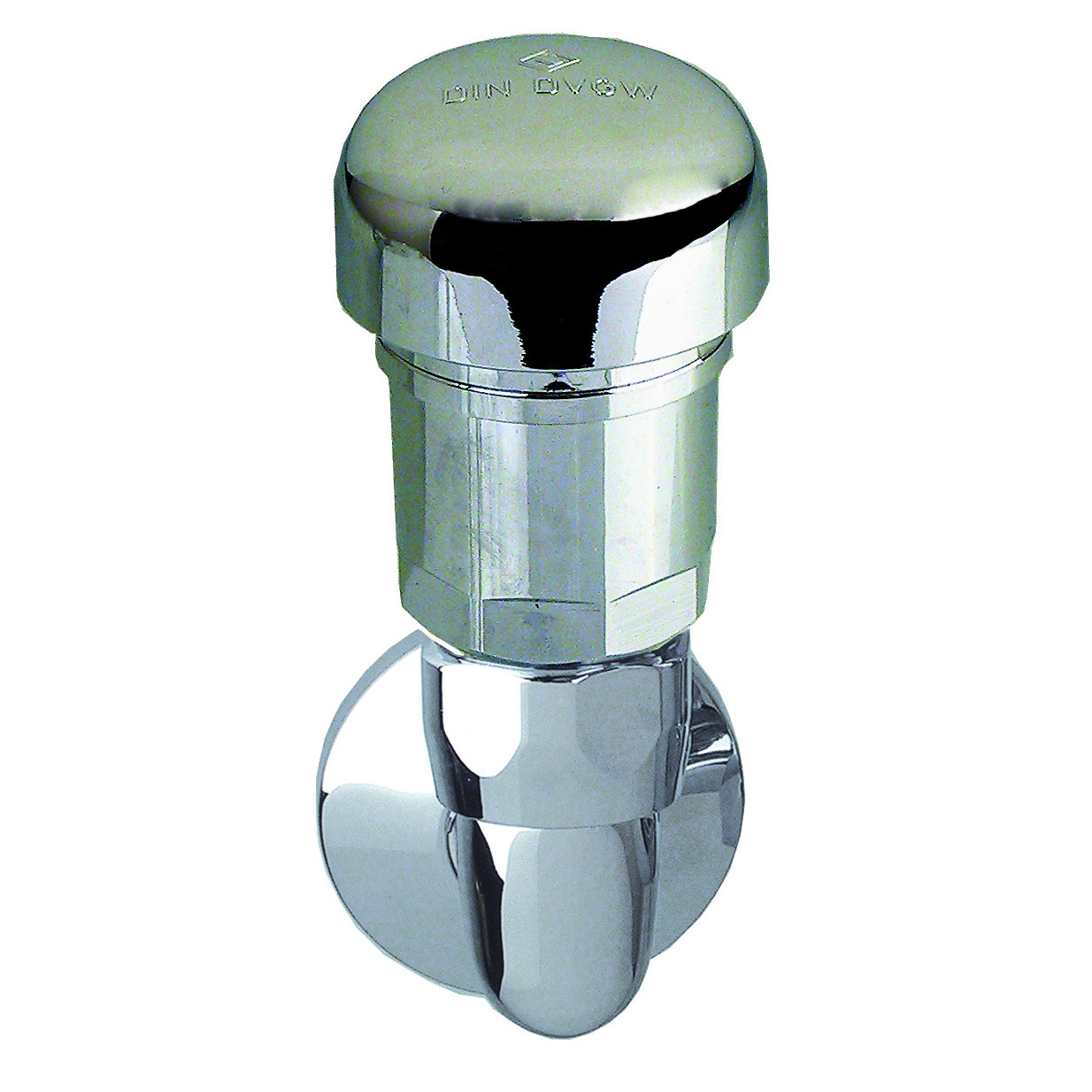 Aalberts Rohrbelüfter SEPP-SAFE-S 8171 DN15 verchromt Wandanschlussbogen Messing 0006073