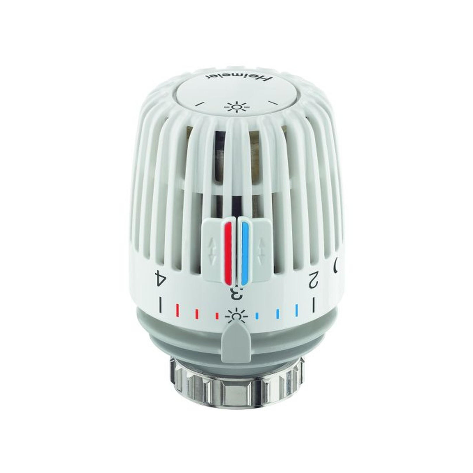IMI Heimeier Thermostatkopf K 6000-00.500 eingebauter Fühler weiss Sparclips