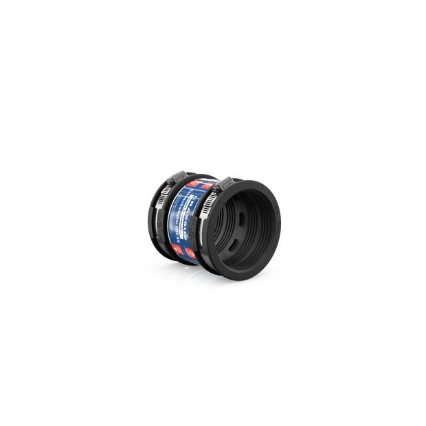 Crassus Schlauchadapter Typ 1 CDC 095 EPDM V2A 80-95mm UV-beständig geräuschreduzierend CRA14027
