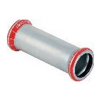 Geberit Mapress C-Stahl Schiebemuffe d15 verzinkt Pressfitting CIIR Dichtring 22102