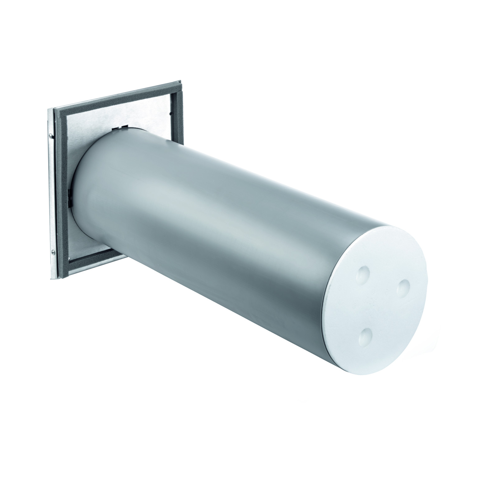 Zehnder Lüftungstechnik Rohbauset CS Twin40 CS 55 Twin Edelstahl Außenwandhaube 700mm 527006680