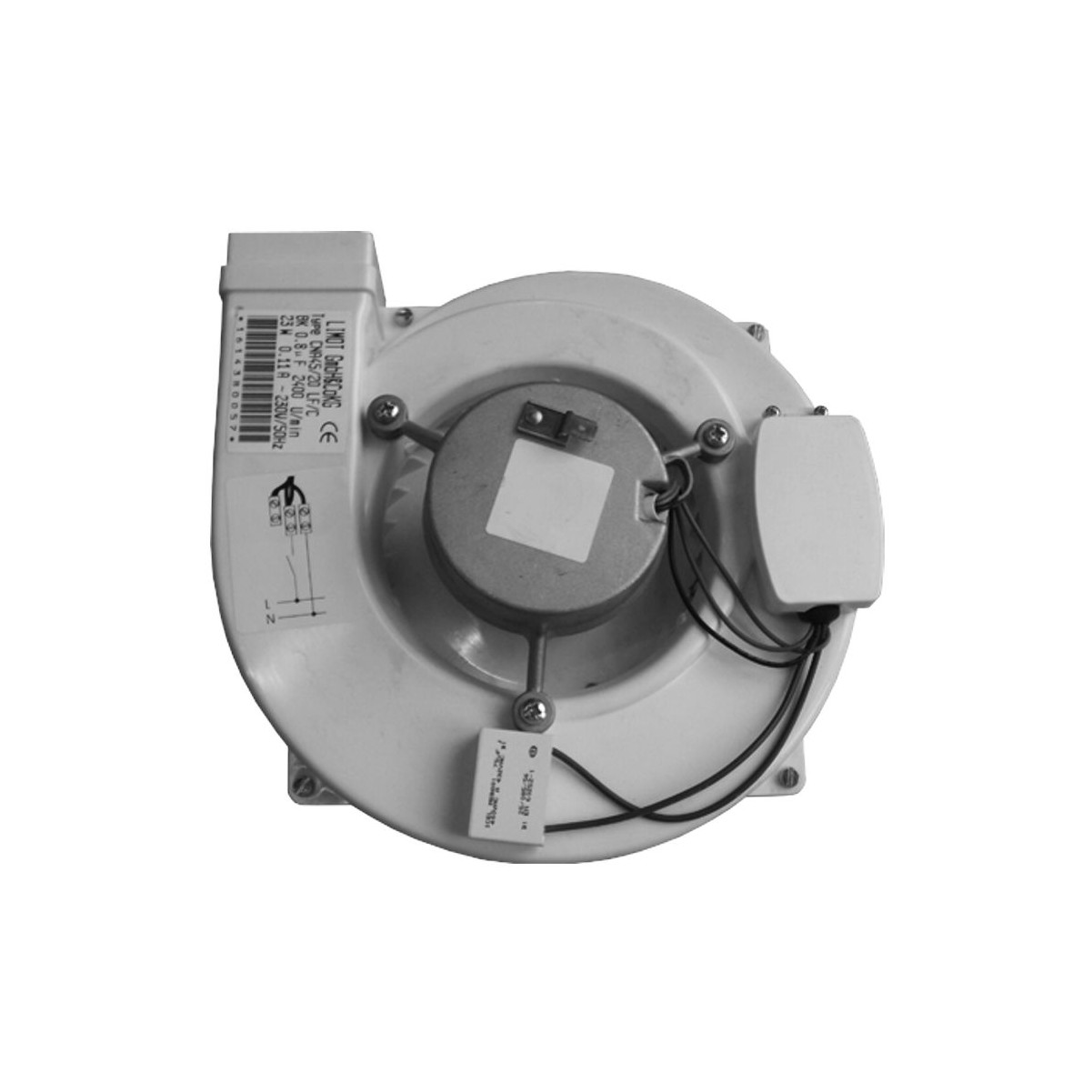 Limot Gebläseeinsatz F/C 1-stufig Kondensatormotor Ersatzgebläse 00900
