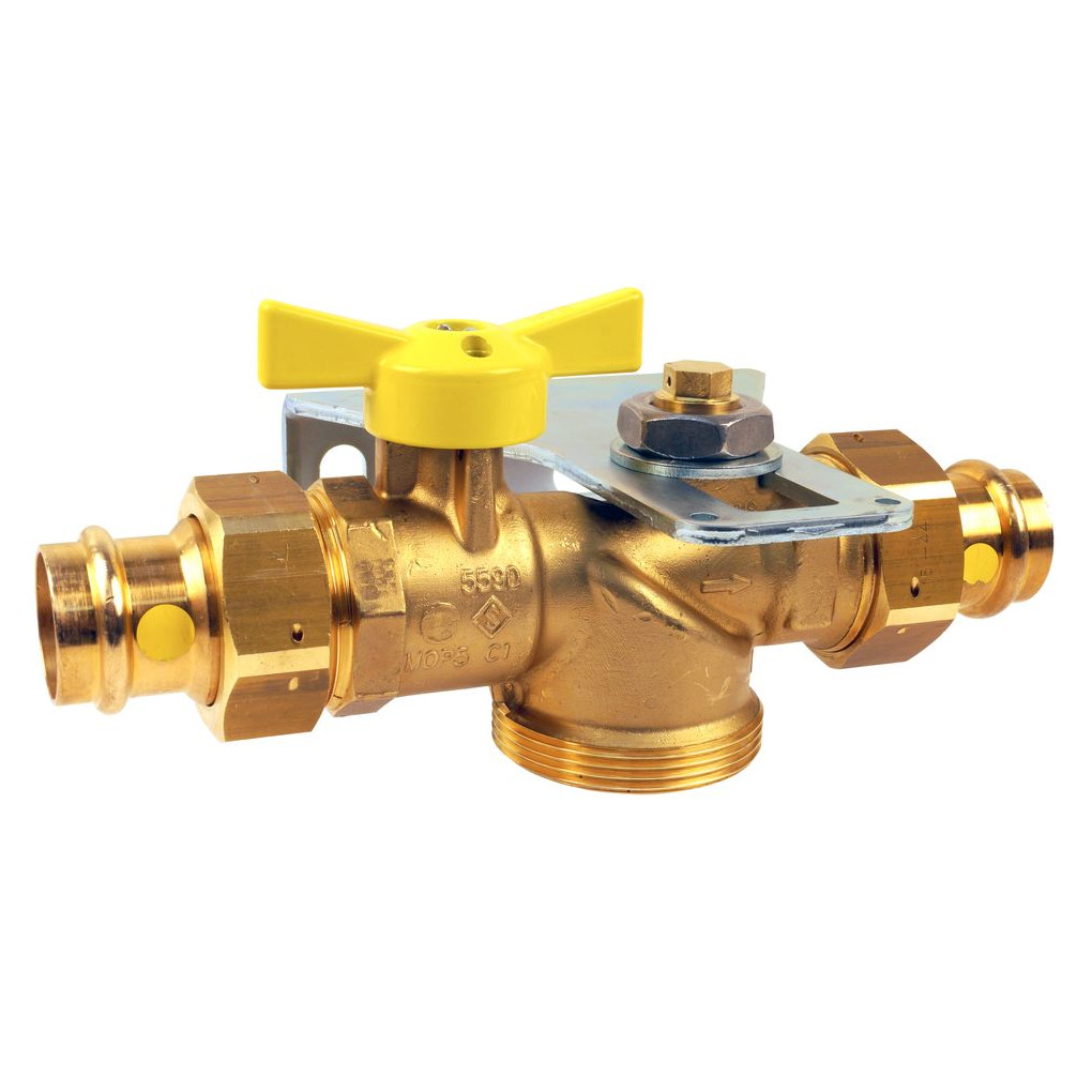 Aalberts Montageset SEPP EASY P-5290102 DN22mm Einrohrzähler Pressverschraubung 0049854