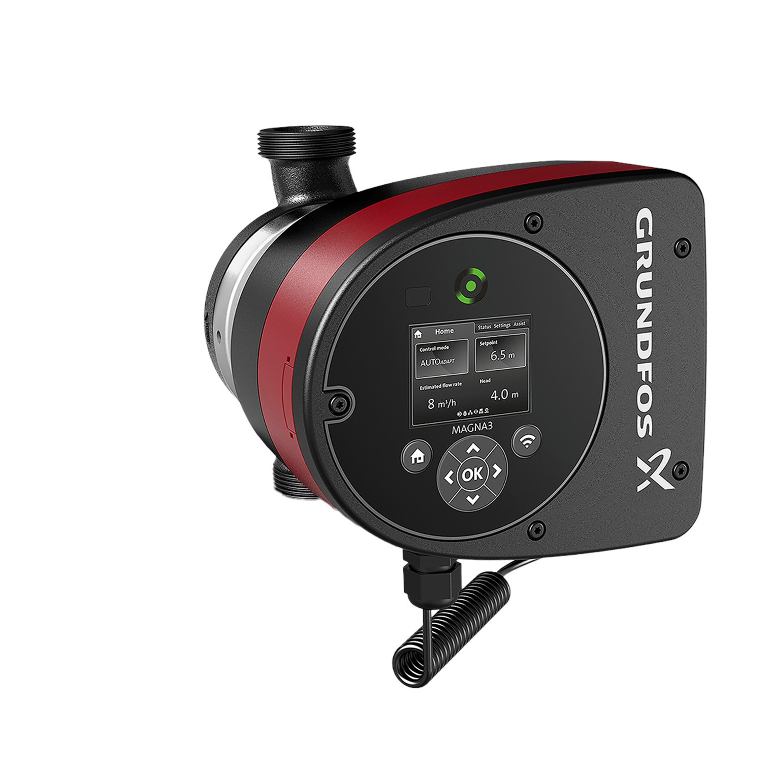 Grundfos Umwälzpumpe MAGNA3 32-40 PN6-10 180mm 1x230V elektronisch geregelt 97924633