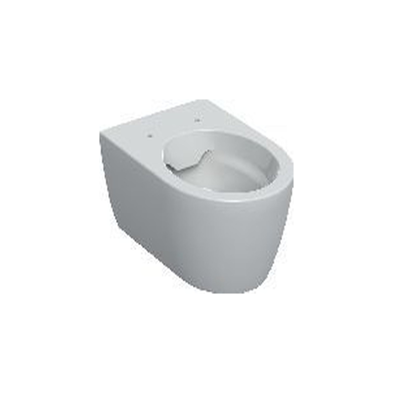 Geberit iCon Wand-WC Tiefspüler Rimfree geschlossene Form weiss 501661001