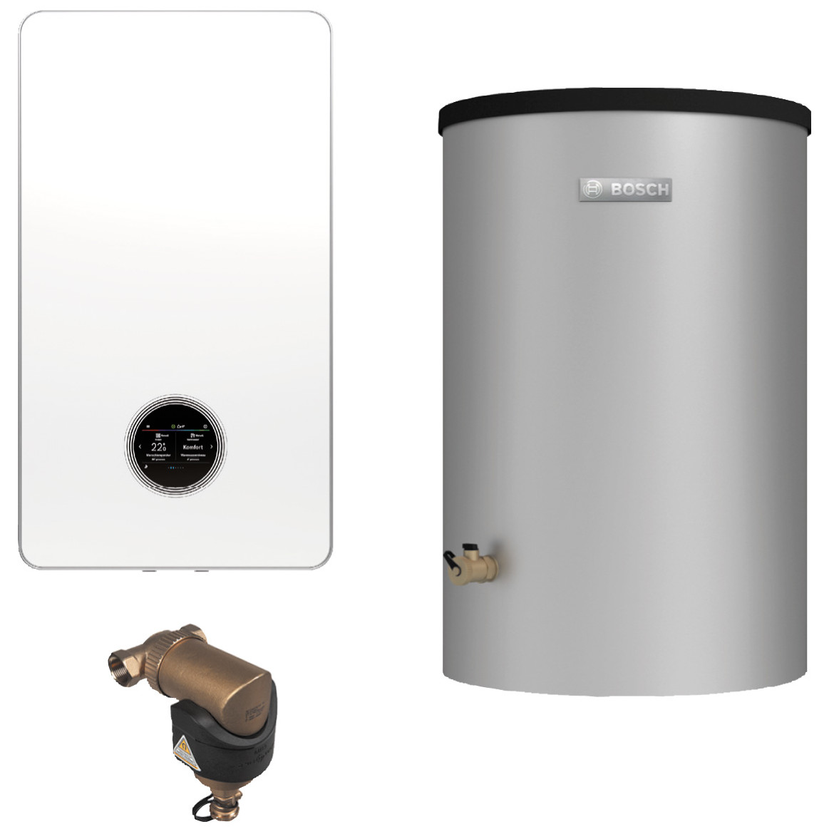 Bosch Gas-Brennwertgerät Condens GC7800iW 15 P 23 Paket STORA W120-5 O1 A 7739621918