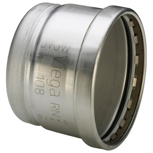 Viega Verschlusskappe Sanpress Inox 2356.1 XL 88,9mm Edelstahl Pressanschluss EPDM 557904