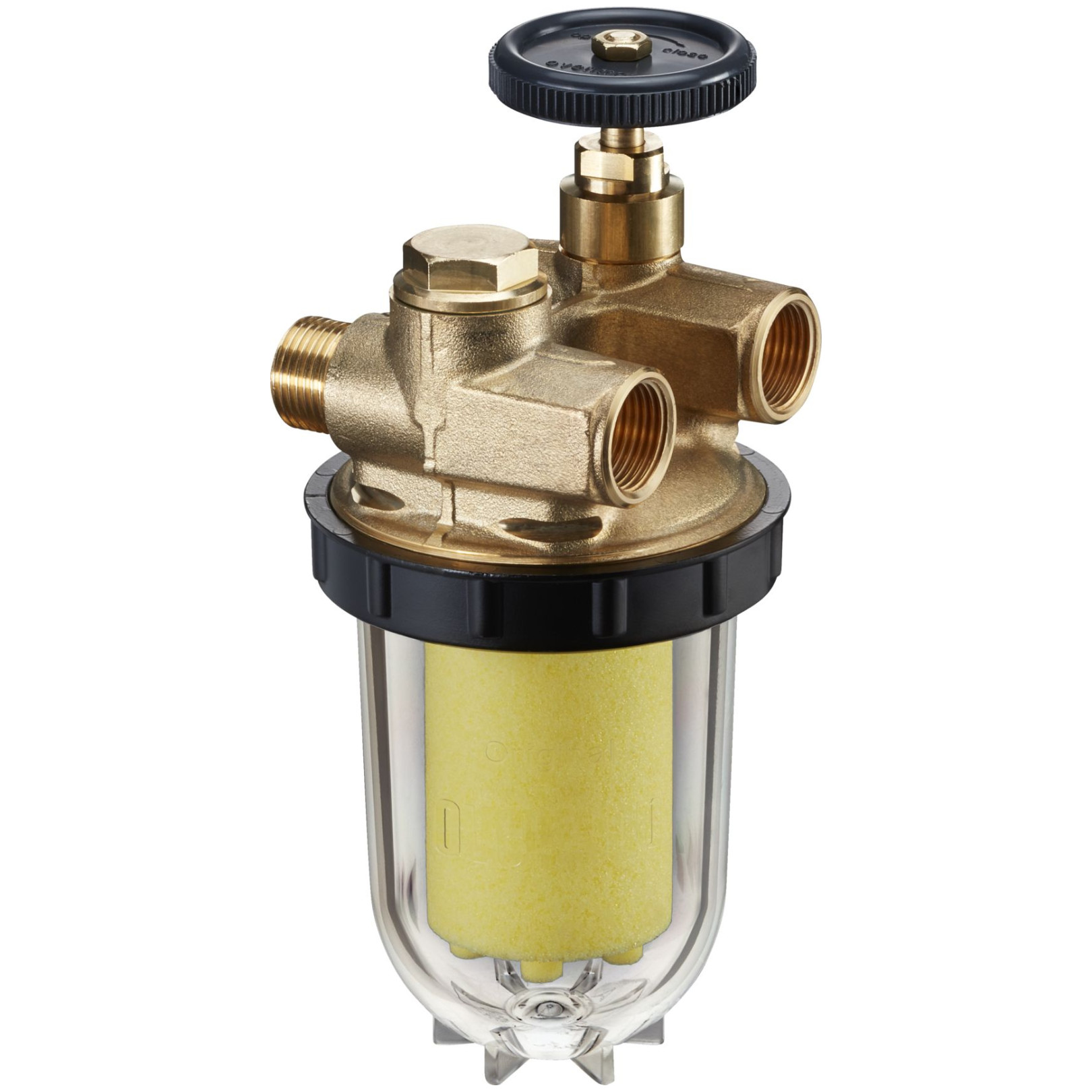 Oventrop Heizölfilter Zweistrang Oilpur Z A DN10 G-3-8-IG G-3-8-AG Siku 50-75my Absperrventil 2120561