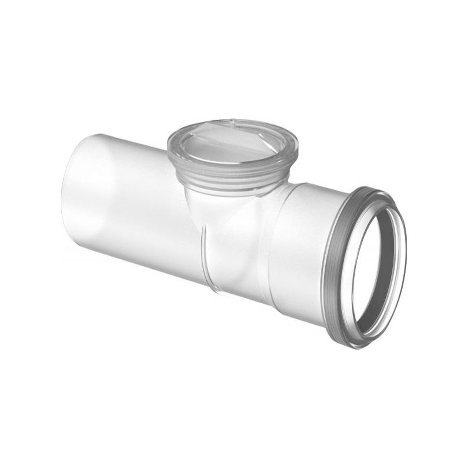 Buderus Abgasrohr Prüföffnung 80 mm 250 mm Polypropylen max 120 Grad 7738112669