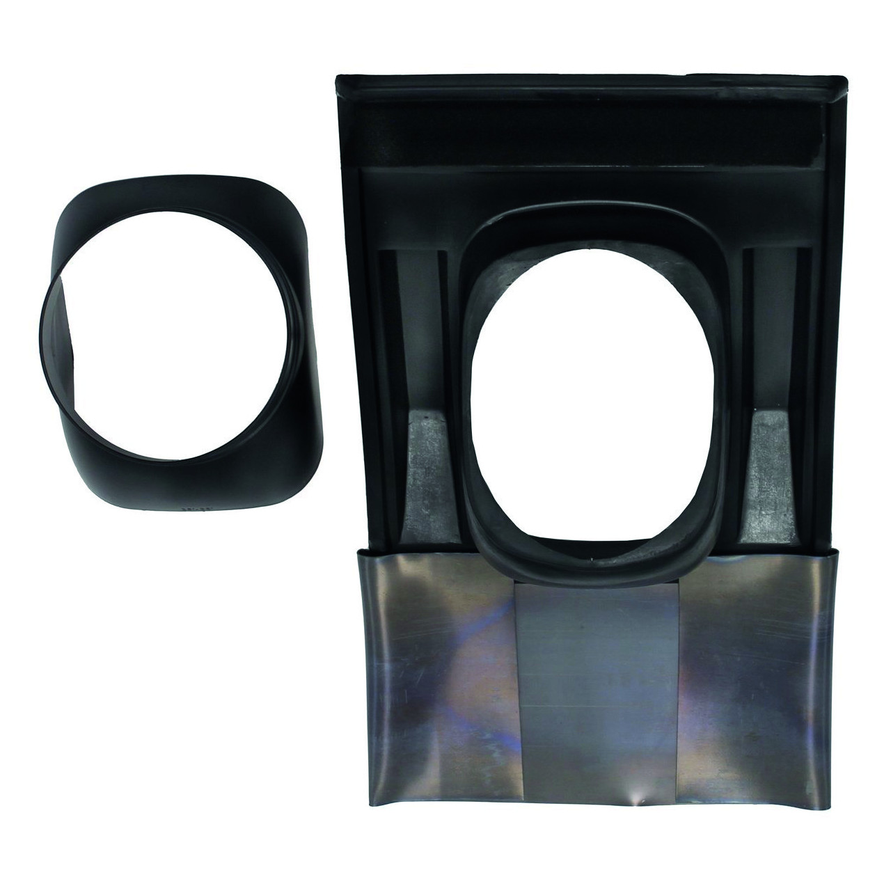 Vaillant Standardpfanne Schrägdach 25-50 Grad schwarz Kunststoff DN60/100 DN80/125 009076