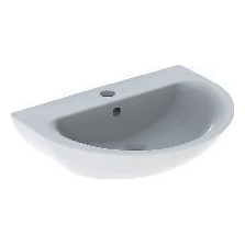Geberit Waschtisch Renova 70x52cm Hl mittig Ül weiß Sanitärkeramik 500373011