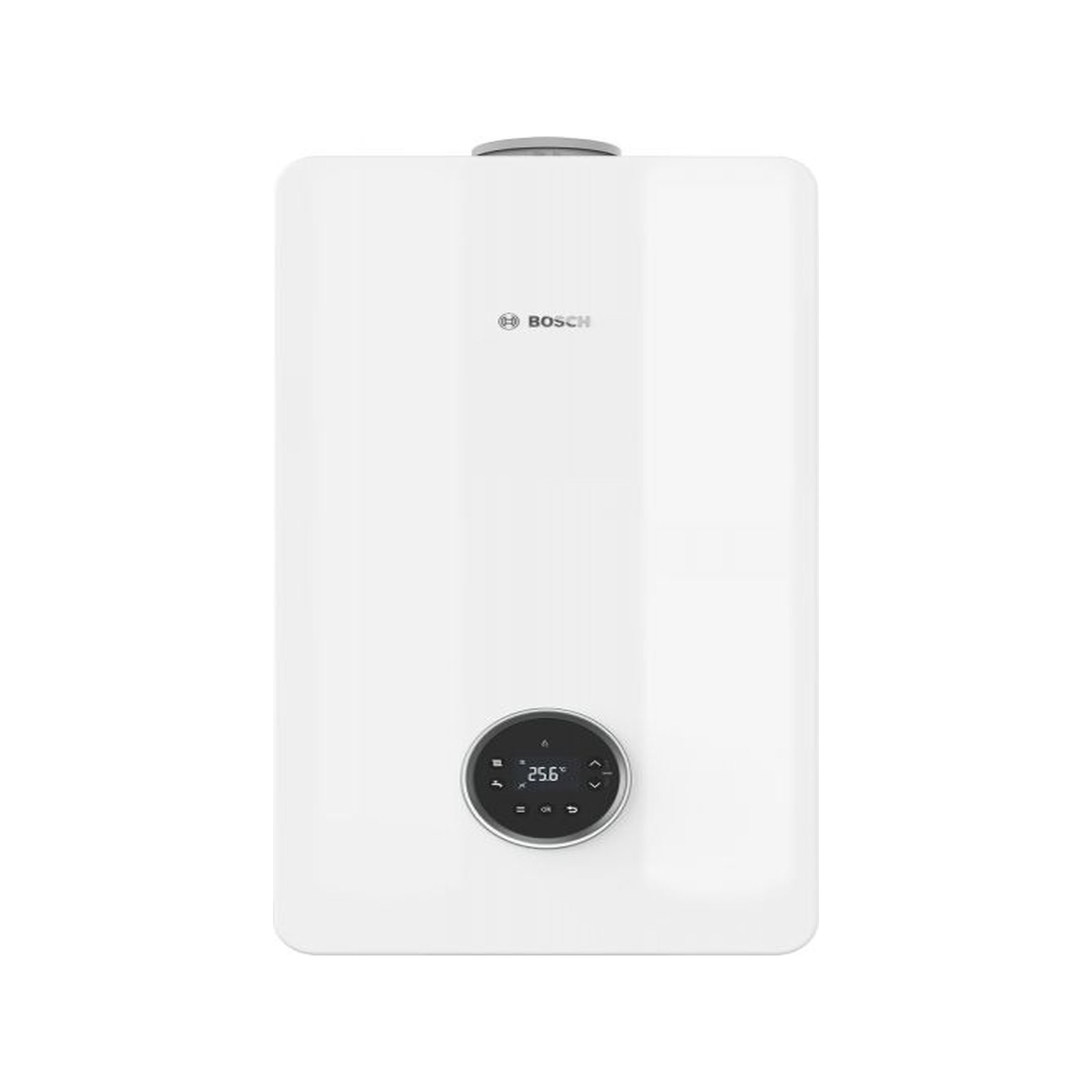 Bosch Gas-Brennwertgerät GC5300iW 20/24 C 23 Kombitherme 24 kW wandhängend Aluminium-Silizium-Wärmeblock Hersteller-Artikelnummer 7736902109 Bosch Gas-Brennwerttherme Condens GC5300iW 24 P 23 24 kW Erdgas Modulation 1:8 Hersteller-Artikelnummer 7736902766