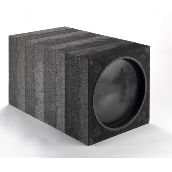 Zehnder Wandeinbaurohr quadratisch ComfoAir 70 EPP Rohr 268x268x600 mm Verschlussstopfen 527005800