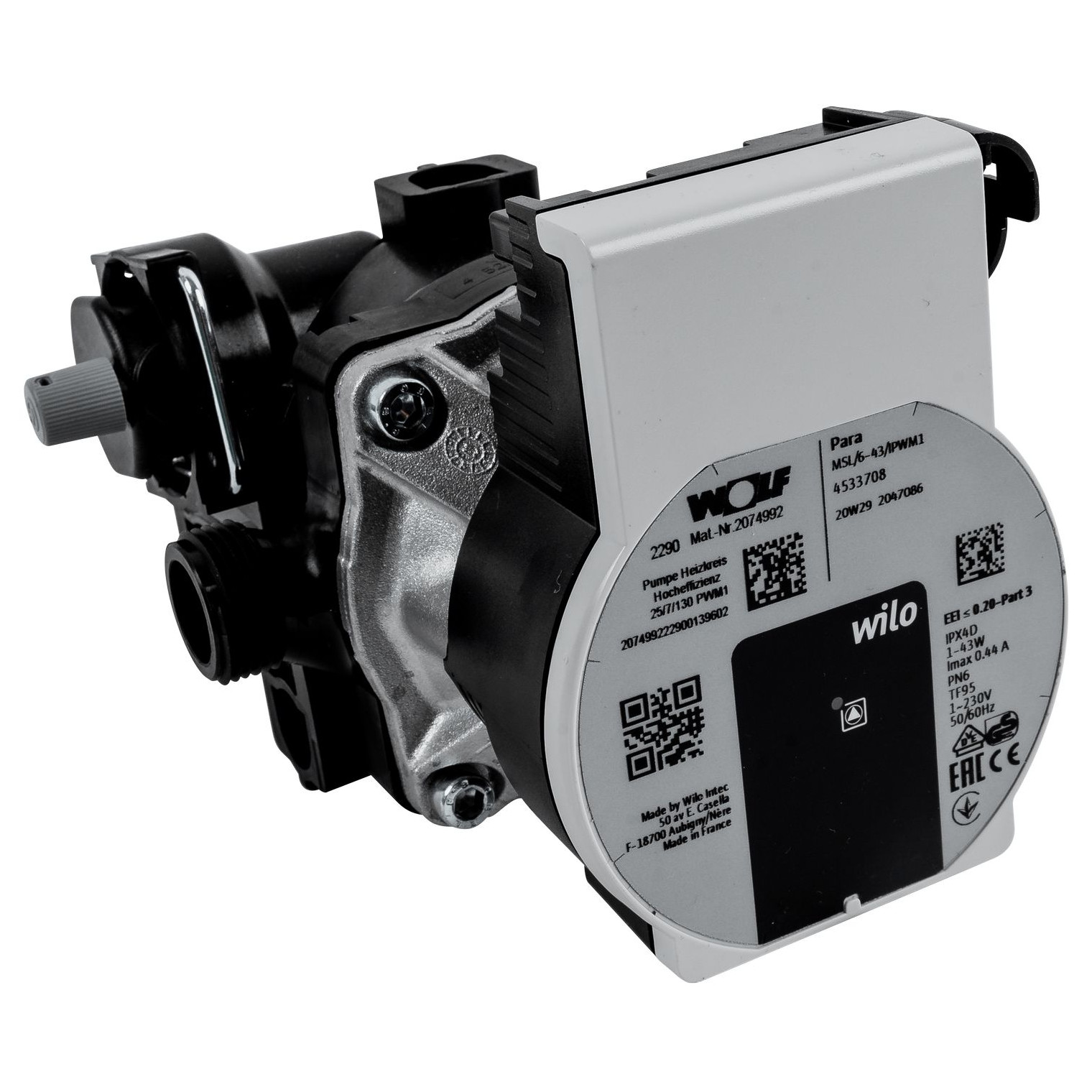 WOLF Pumpe Wilo-Para CGU-2 ab 05/2021 207499299
