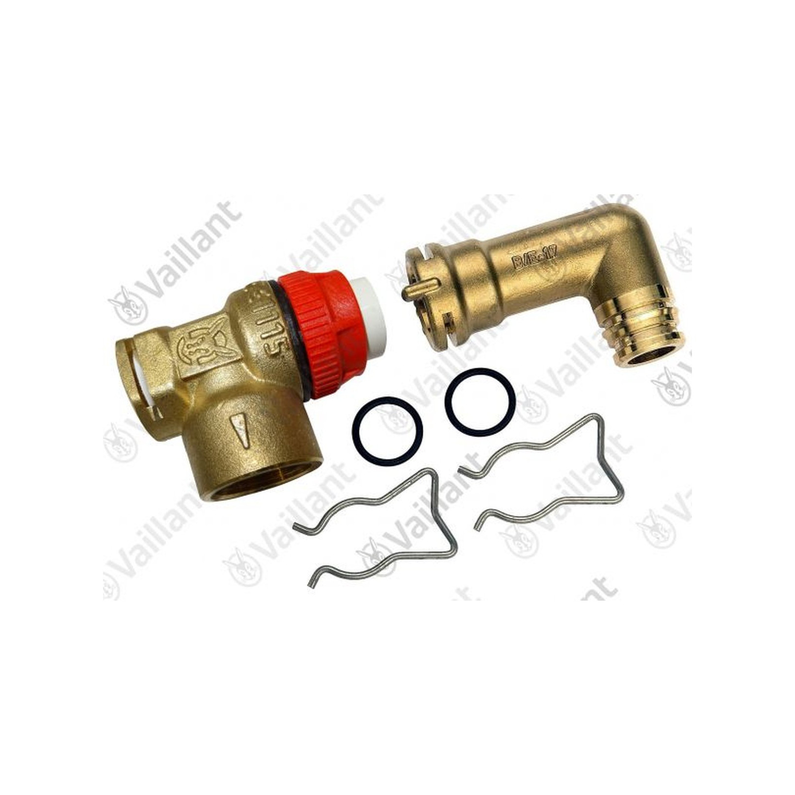 Vaillant Sicherheitsventil 190732 Kompatibel VIH SN 250i VWL 35/4 S VWS 36/4 4024074367568