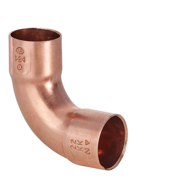 IBP Bogen 90 Grad Kupfer Serie5000 5002A 54 mm Innenlötende DVGW geprüft 5002A054000000