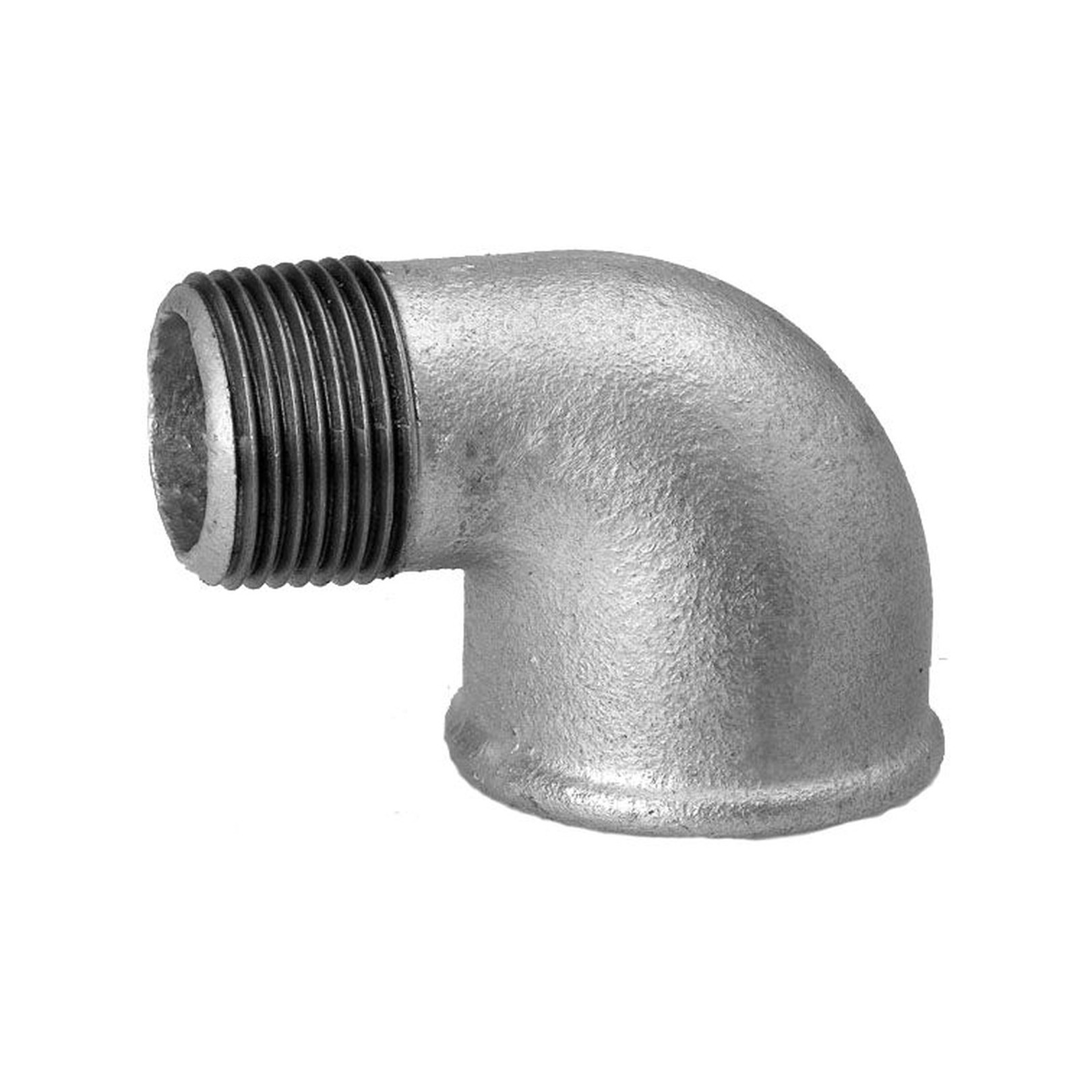 Schmidt Hermann Temperguss-Winkel Nr.92 3/4 Zoll 90 Grad I/A verzinkt 13092020