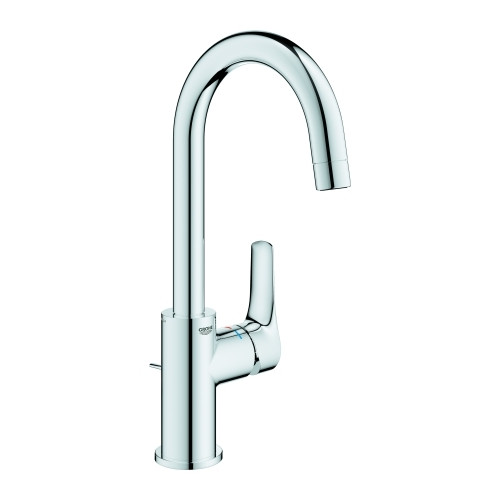 Grohe Waschtischmischer Eurosmart L-Size Einhebelmischer chrom Ablaufgarnitur Zugstange 360 Grad 23537003