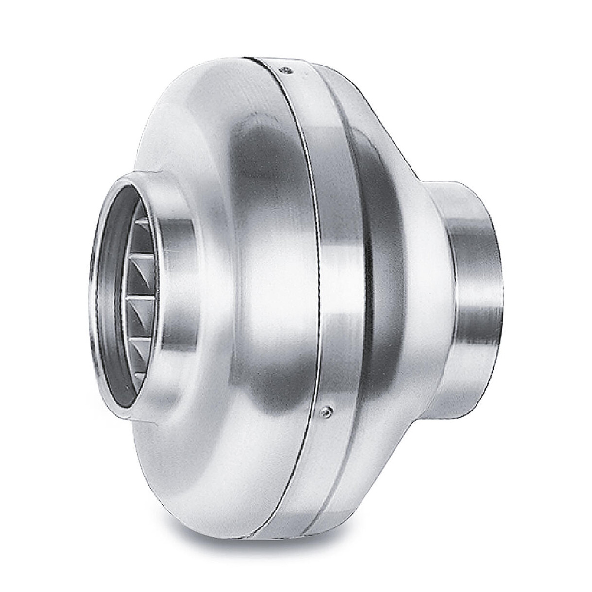 Helios Radial Rohrventilator RR 125 C 125 mm Stahlblech verzinkt drehzahlsteuerbar 230 V 05655