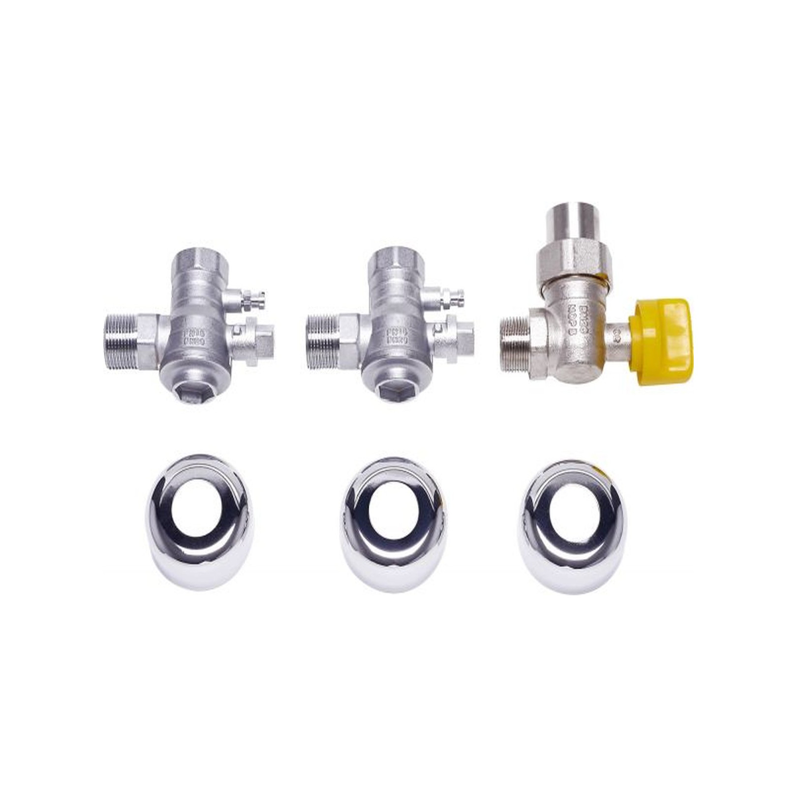 Bosch Service-Paket Unterputz-Installation Nr. 223/1 Wartungshahn Gaseckhahn Rosette TAE 7738112219