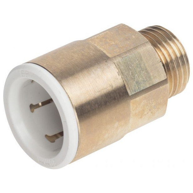 JOHN GUEST Einschraubverbinder SET6034 25mm G-3/4 AG Kunststoff Schneidringverschraubung