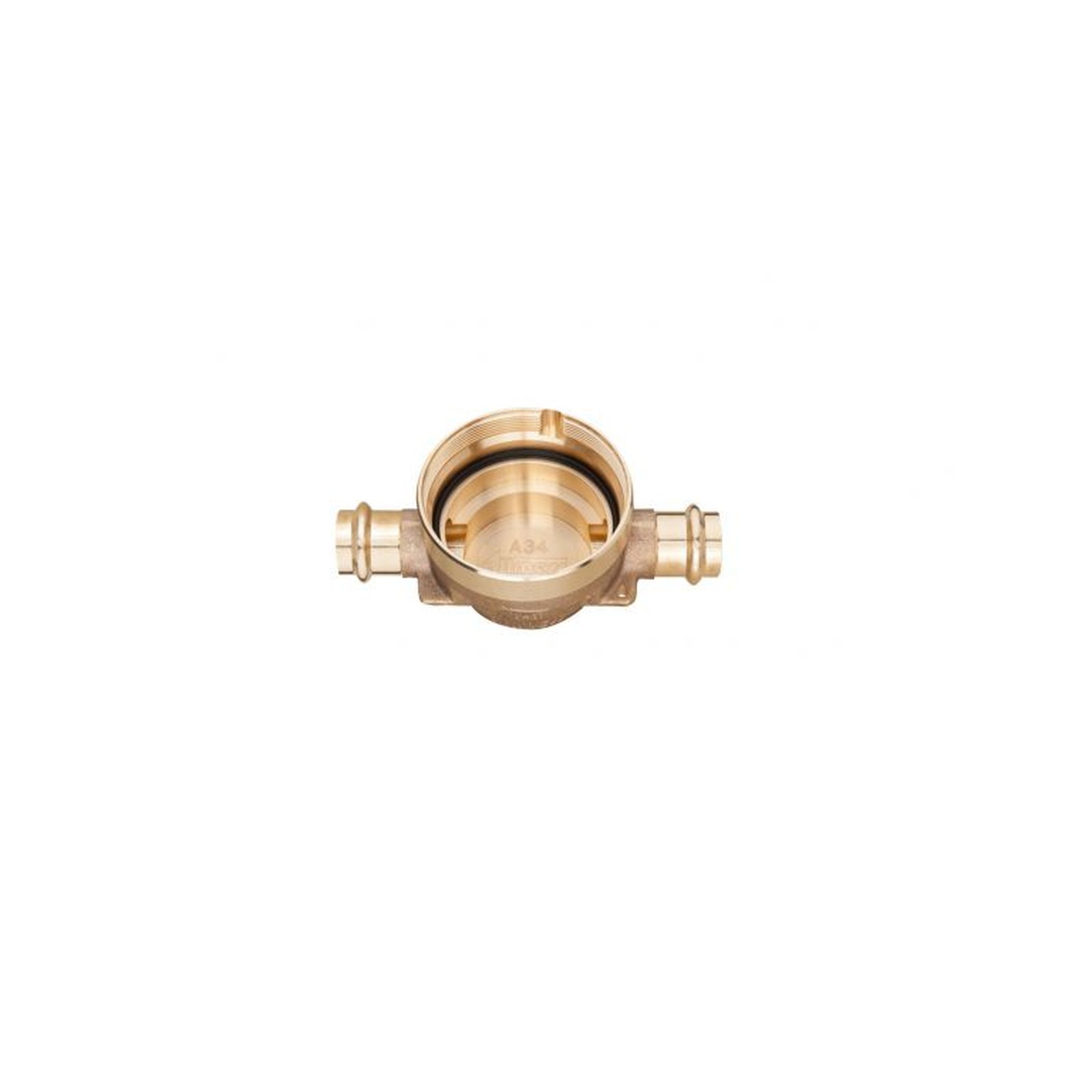 Allmess Einrohranschlussteil EAT 18mm Press Q3 2.5 DN15 140mm Edelstahlverschluss 0115000006 Allmess Einrohranschlussteil EAT 22mm Press Q3 2,5 DN15 140mm Edelstahl Verschlusskappe 0116000006