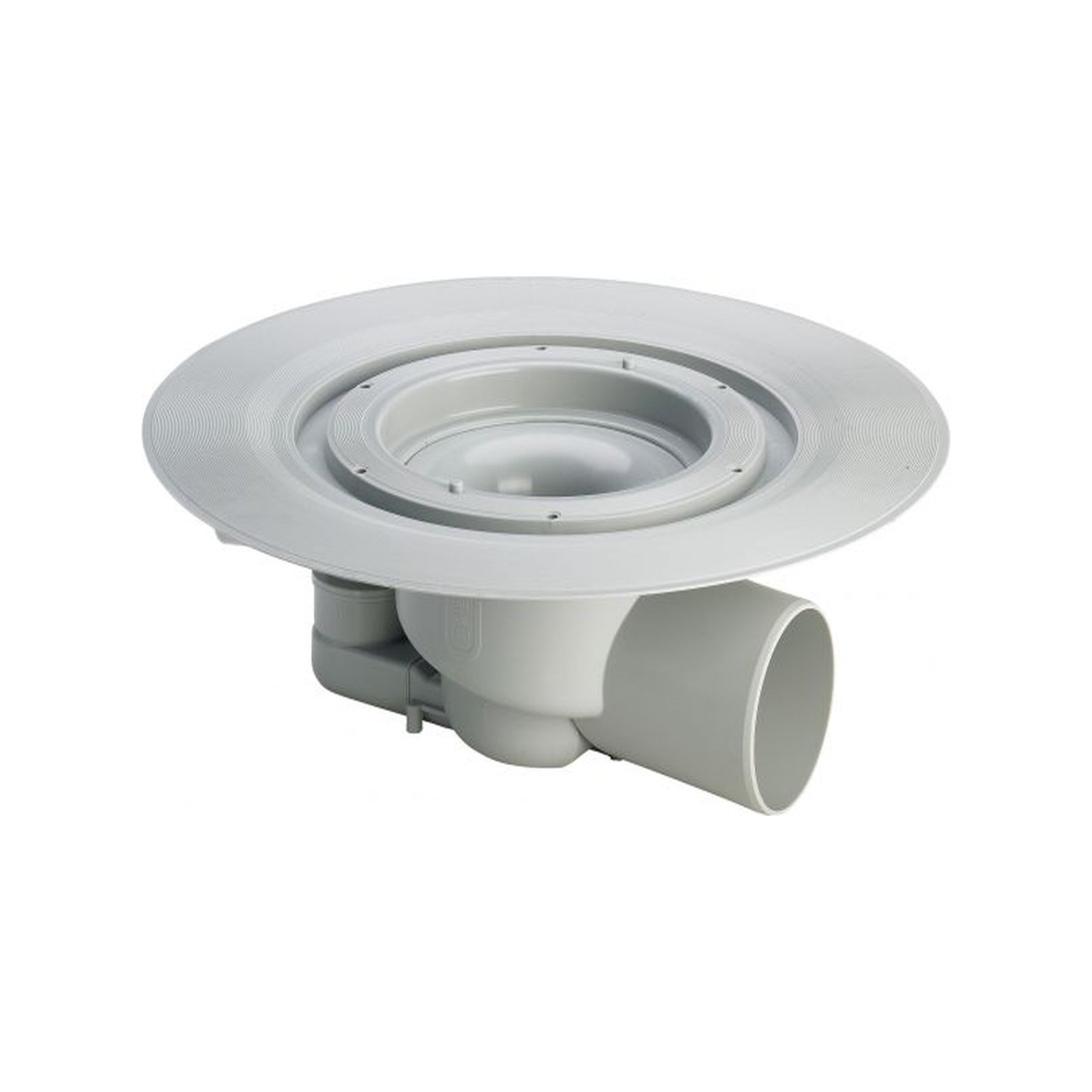 Viega Bodenablauf Advantix Grundkörper 4955.15 285050 DN 70 waagerecht drehbarer Zulauf Kunststoff Abdichtungsflansch Geruchsverschluss