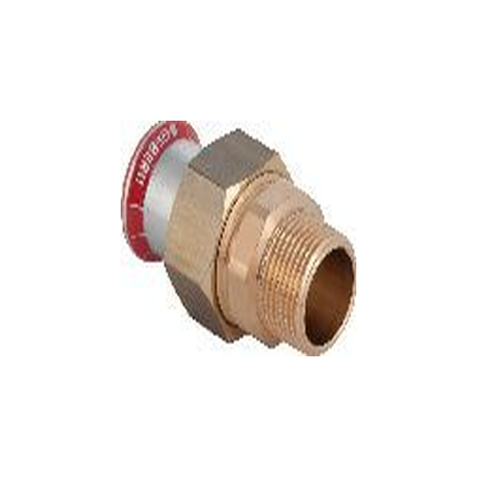 Geberit Mapress C-Stahl Übergangsverschraubung AG d42 R1 1-2 verzinkt 25339