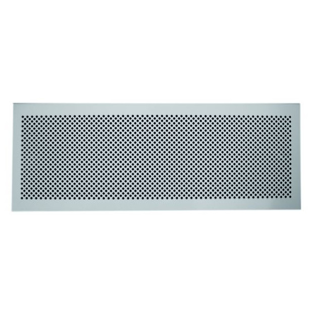 Zehnder Design-Abdeckgitter ComfoGrid Venezia CLD breit Edelstahl 430x160 mm weiss 990320648