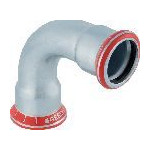 Geberit Mapress C-Stahl Bogen 90Grad d76,1 verzinkt Pressfitting CIIR Dichtring 20109