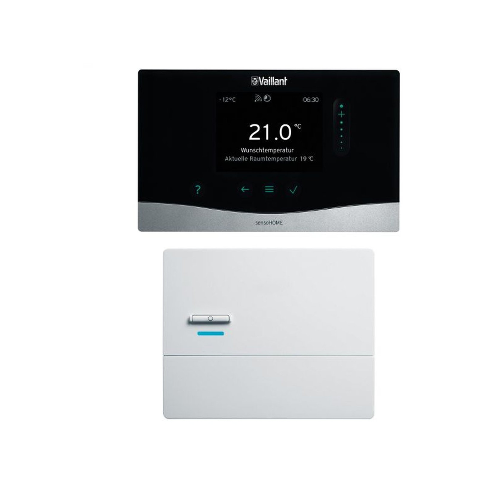 Vaillant Funk-Raumtemperaturregler sensoHOME VRT 380f/2 eBUS Touchdisplay Wochenplaner 0010045487