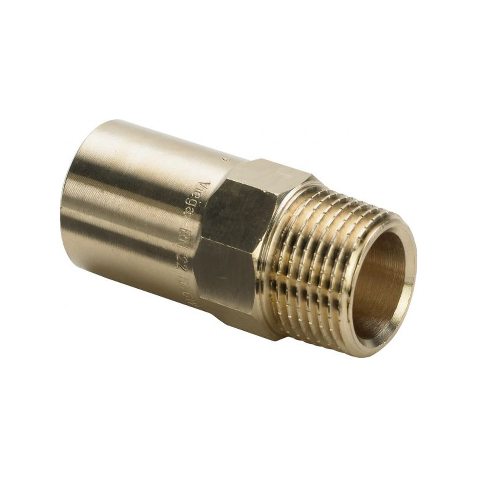 Viega Pressfitting Sanpress 2211.1 Einsteckstück 12mm 1/2 Zoll AG Siliziumbronze SC-Contur 291310