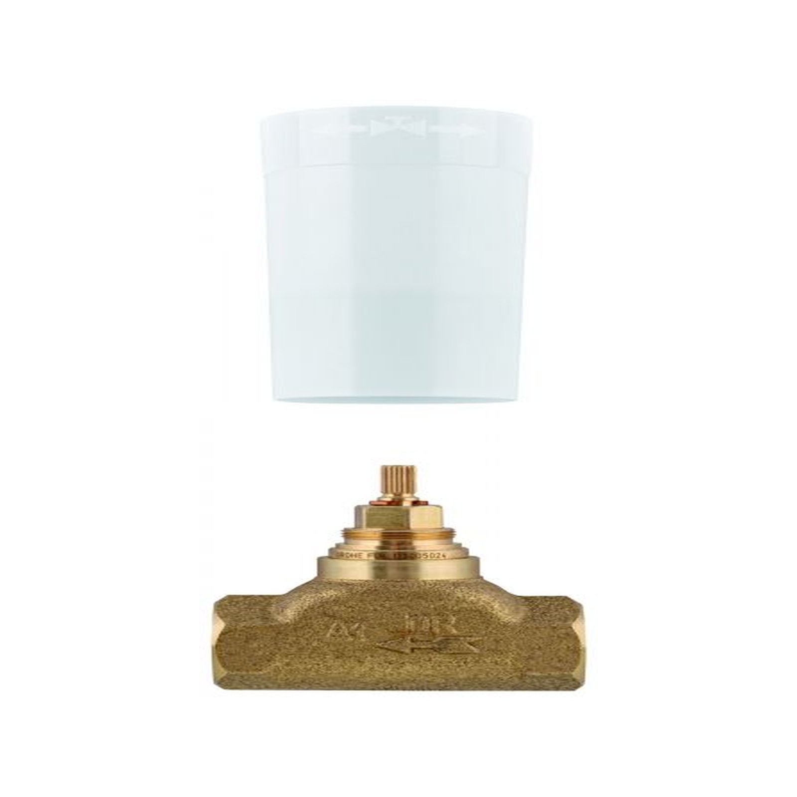 UP-Ventil-Unterteil 29802 vormont. Oberteil 3/4" Gewindeanschluss 3/4" DN20