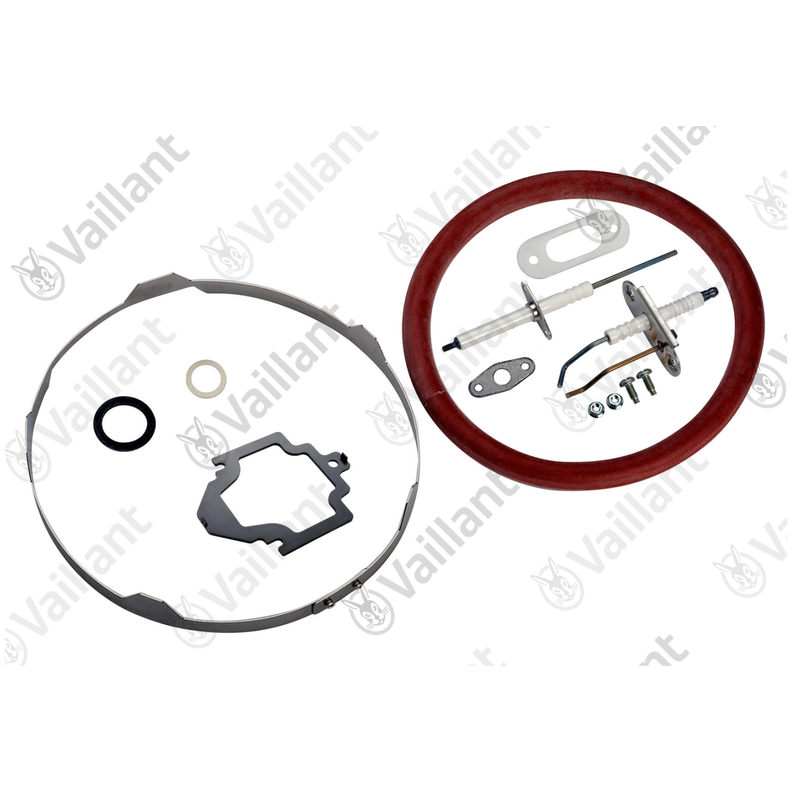 Vaillant Wartungsset VKK 226-656/4 Zündelektrode Brennerdichtung Gehäusedichtungen 0010027633