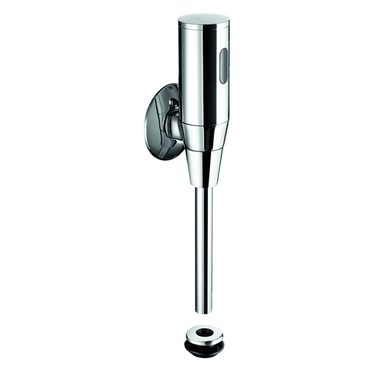 Schell Urinal-Druckspüler Schelltronic IR verchromt Batteriebetrieb DN15 Spülrohr 18x193mm 0.3l/s 011130699