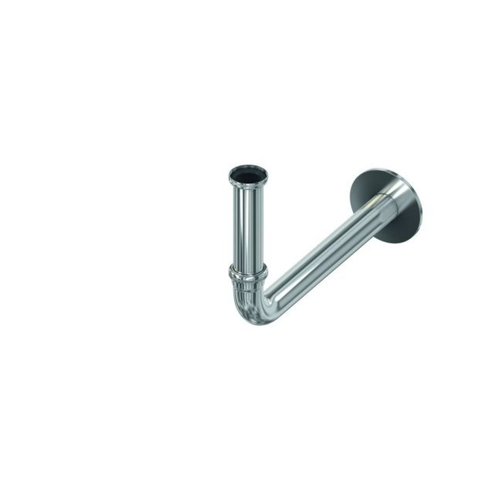 TECE Anschlussbogen UP-Geruchsverschluss 1 1-4 DN32 Messing verchromt 9080001