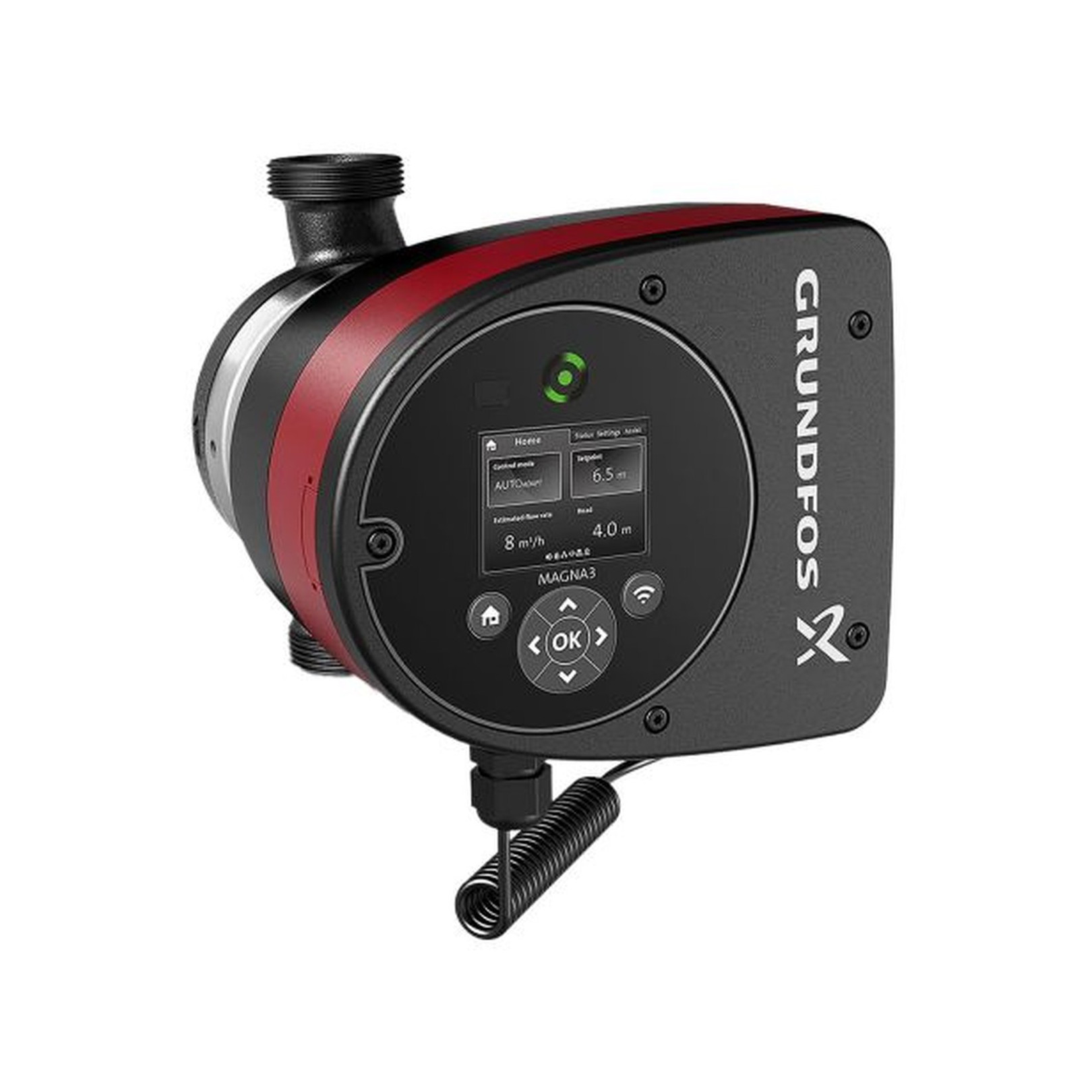 Grundfos Umwälzpumpe MAGNA3 32-40 PN6-10 180mm 1x230V elektronisch geregelt 97924633